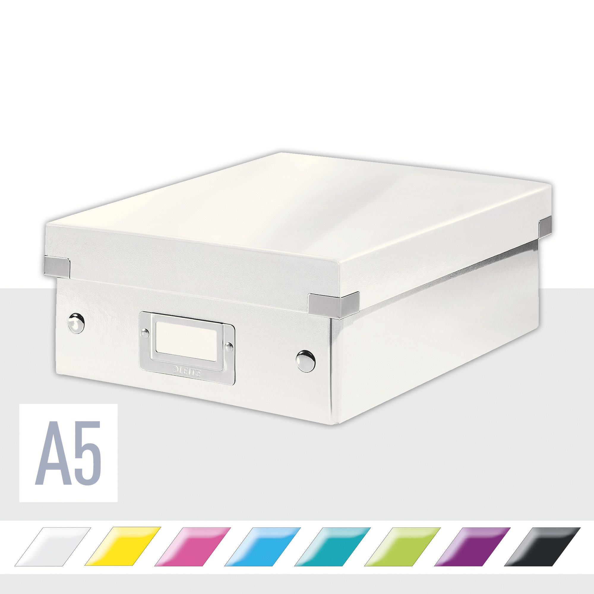 Leitz WOW Click & Store A5 22 x 10 x 28,2 cm, biela