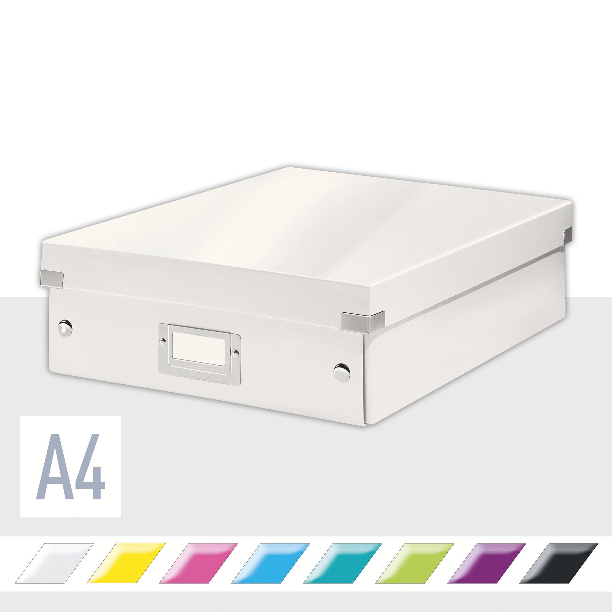 Leitz WOW Click & Store A4 28,1 x 10 x 37 cm, biela