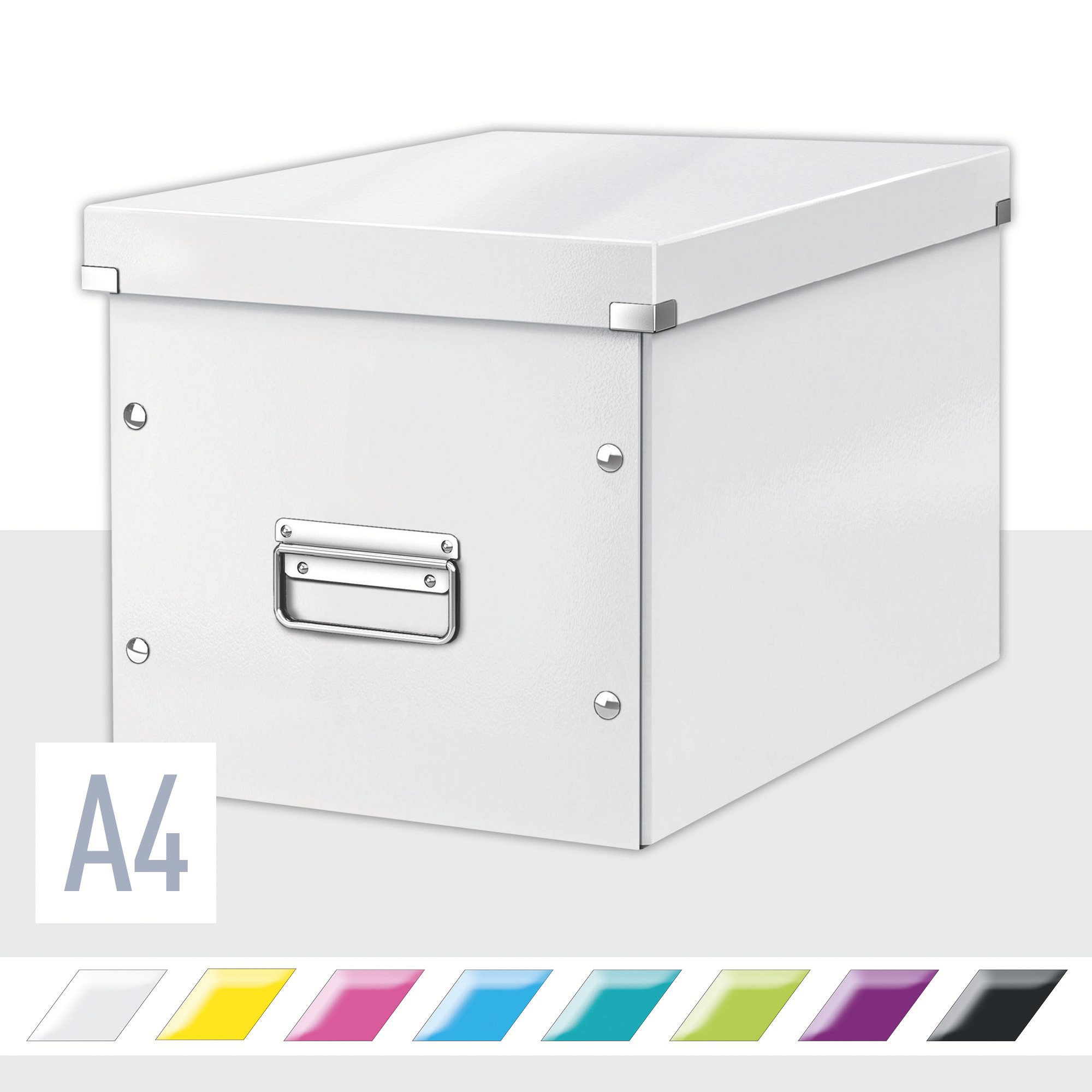 Leitz WOW Click & Store A4 32 x 31 x 36 cm, biela