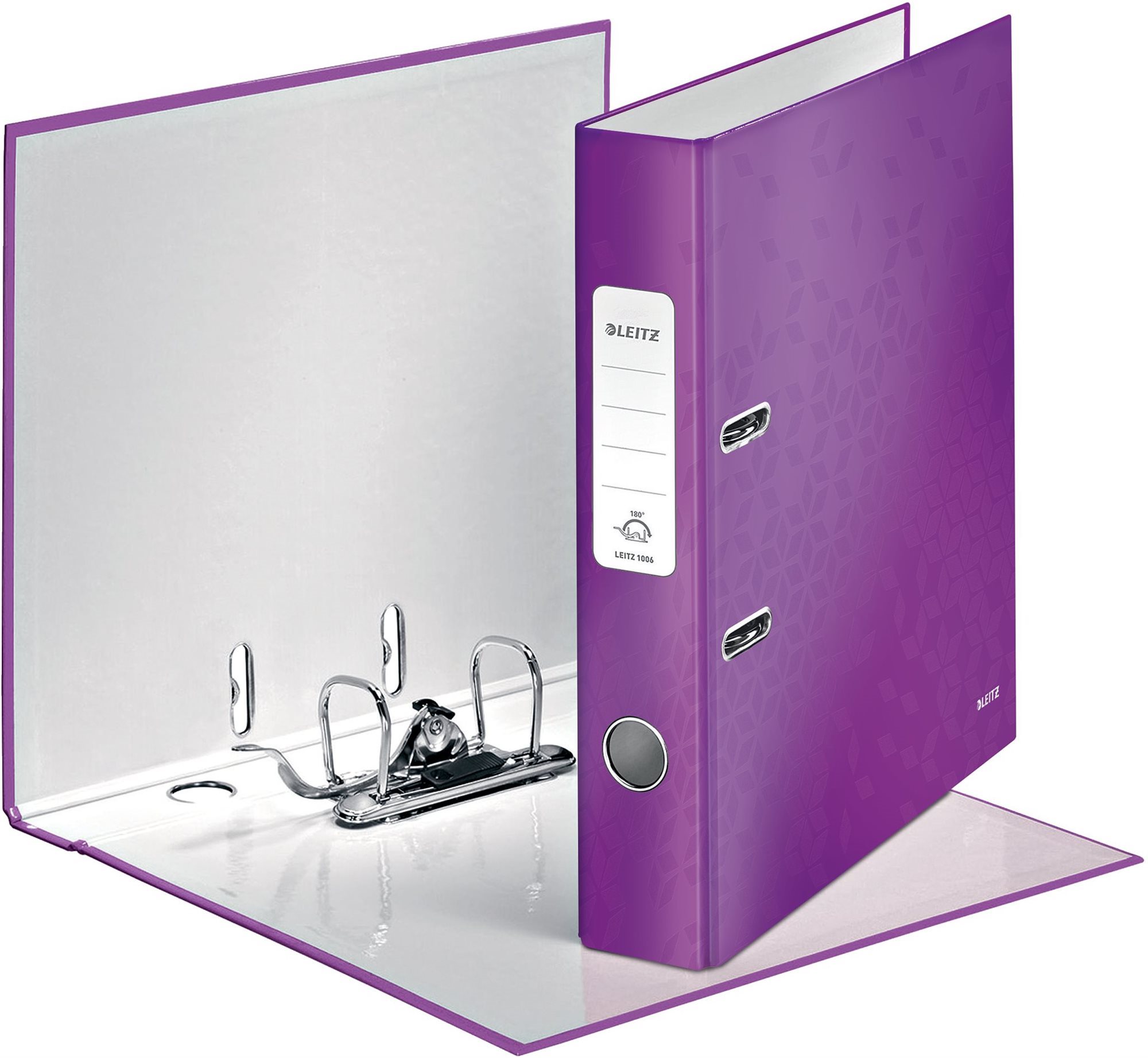 Leitz 180° WOW A4 52 mm purpurový