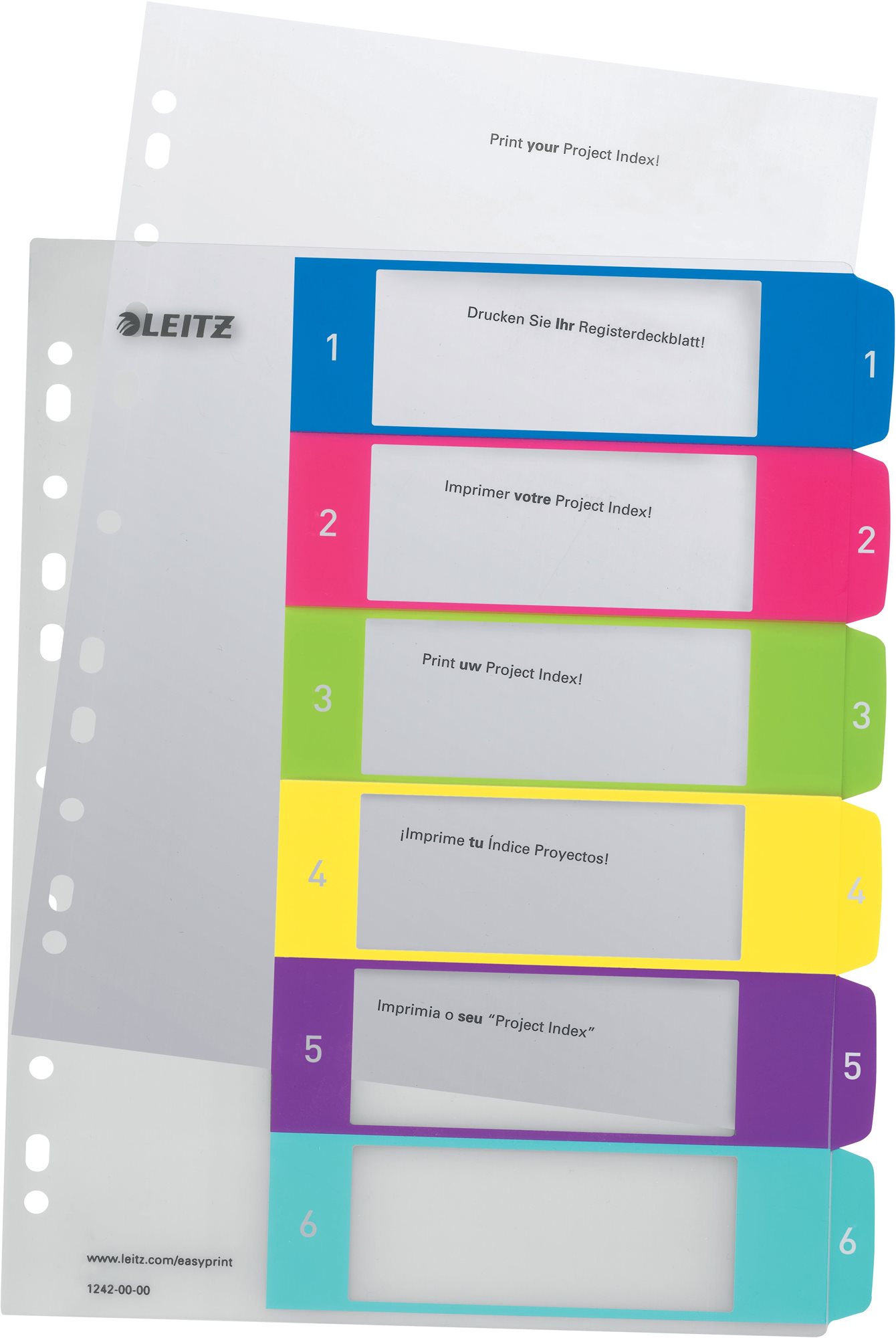 Leitz WOW A4 Maxi 1 – 6
