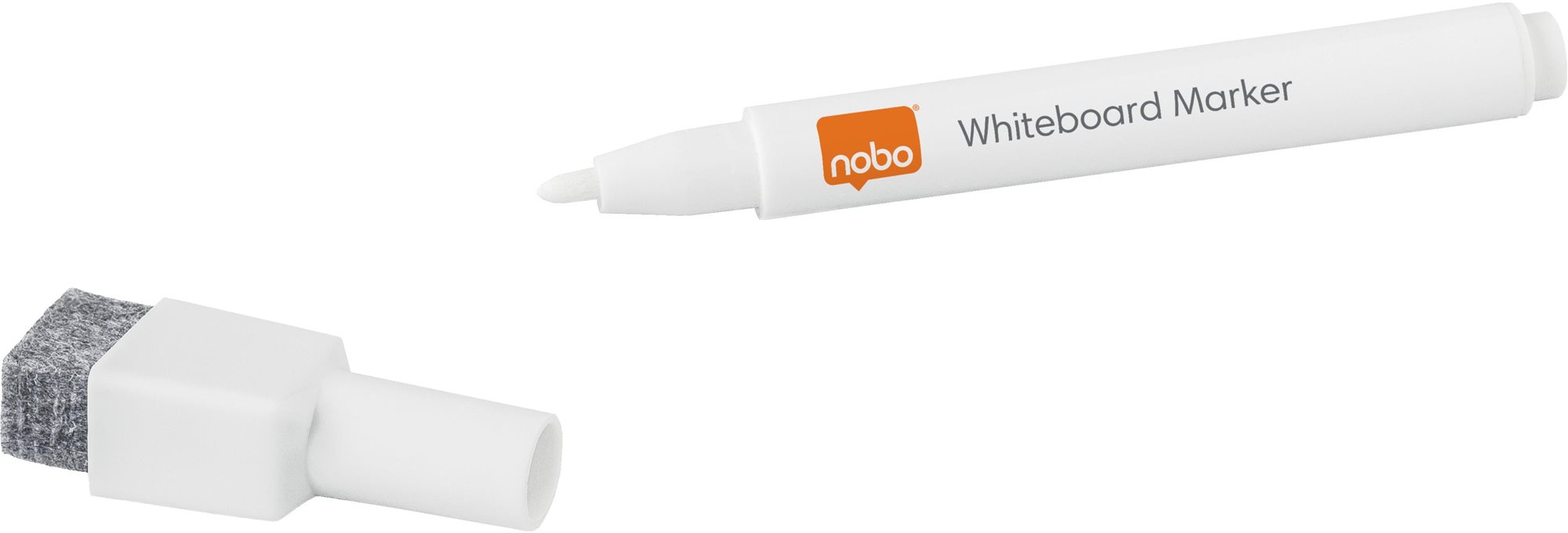 NOBO Dry-Erase Marker White, biely – balenie 6 ks