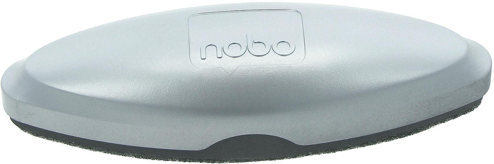 NOBO Diamond Glass Board Eraser, strieborná