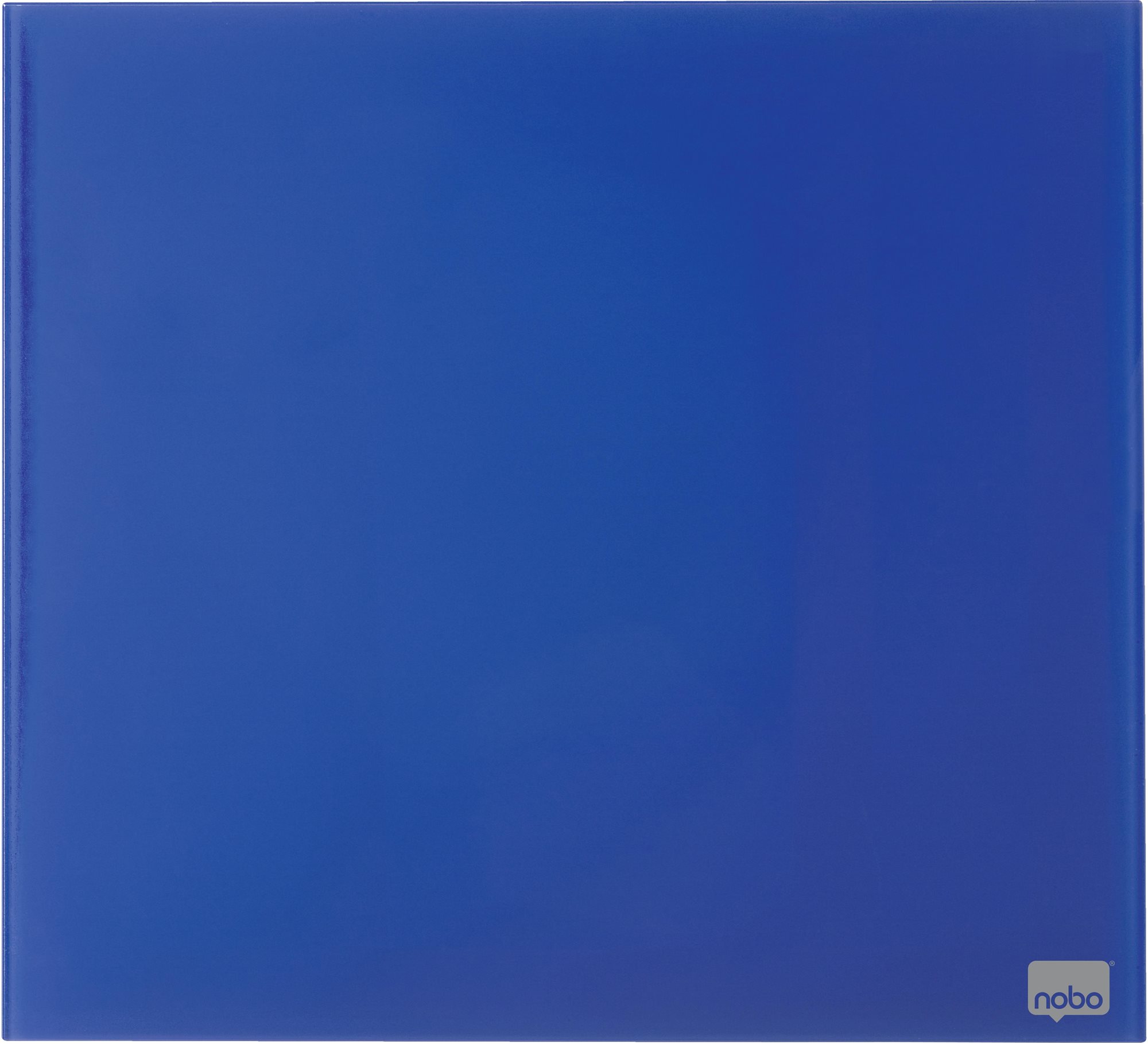 NOBO sklenená 45 × 45 cm, modrá