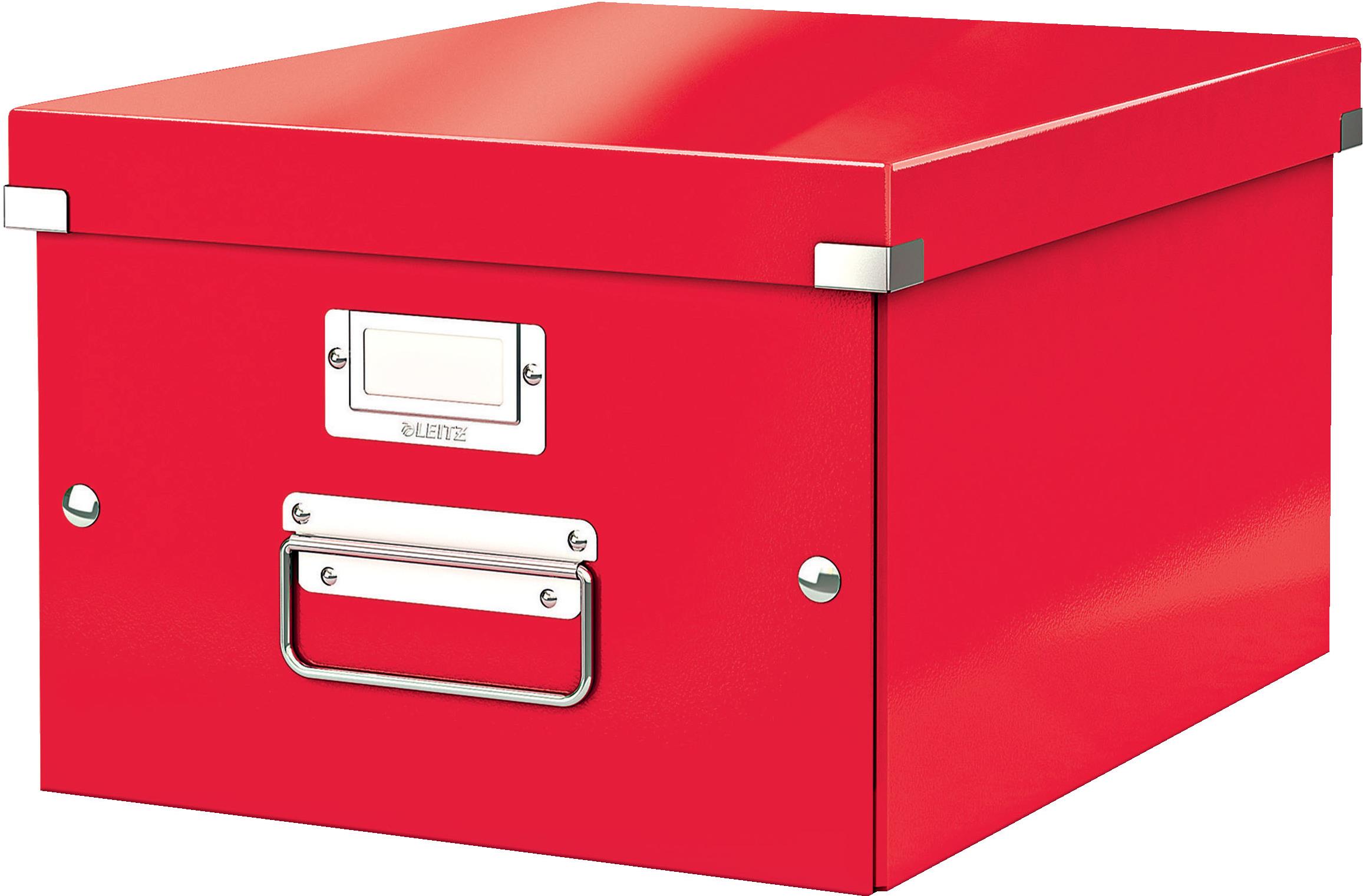 LEITZ WOW Click & Store A4 28,1 × 20 × 37 cm, červená