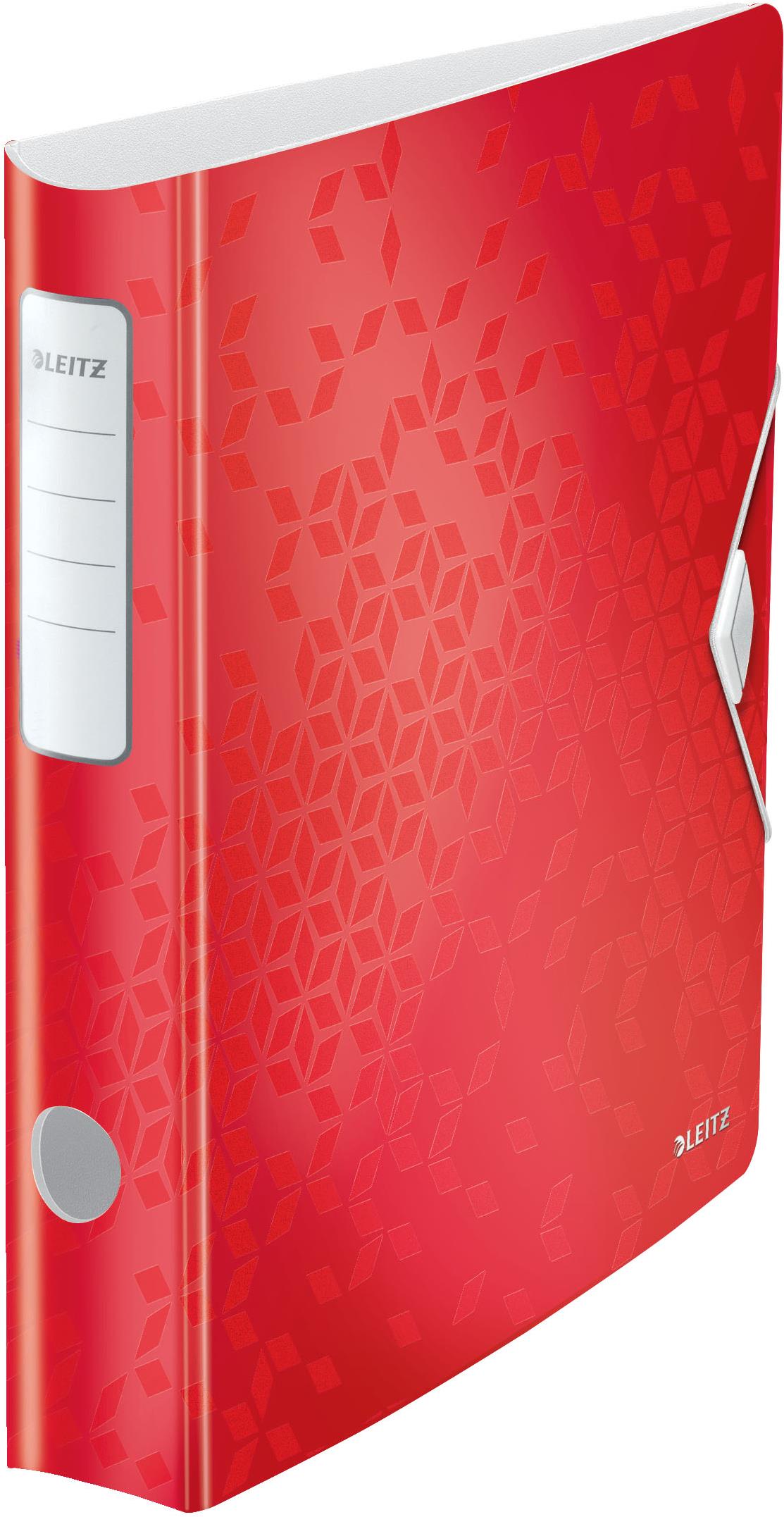 LEITZ WOW 180° Active A4 65 mm červený