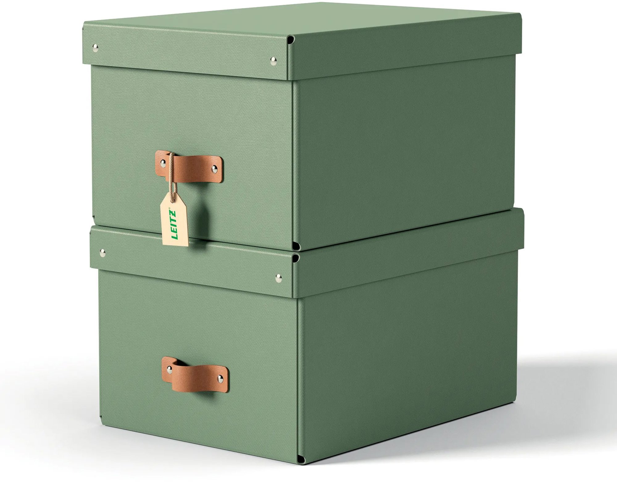 LEITZ Puro, veľkosť M, zelený – sada 2 ks