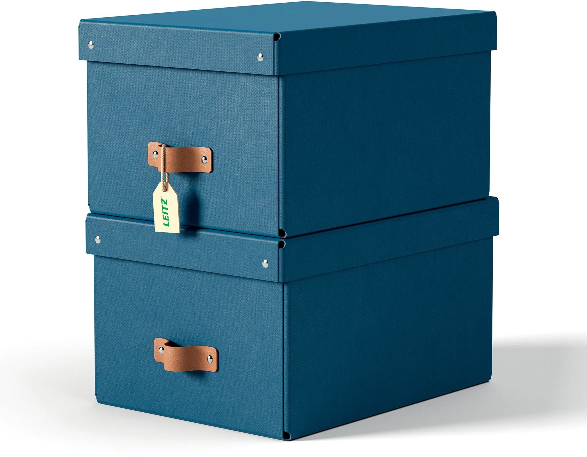 LEITZ Puro, veľkosť M, námornícky modrý – sada 2 ks