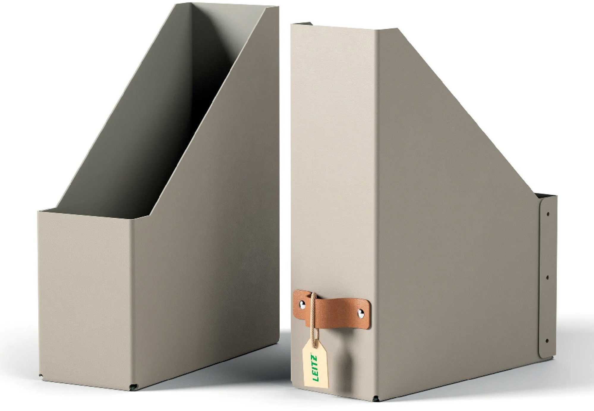 LEITZ Puro 10 cm, béžový – sada 2 ks