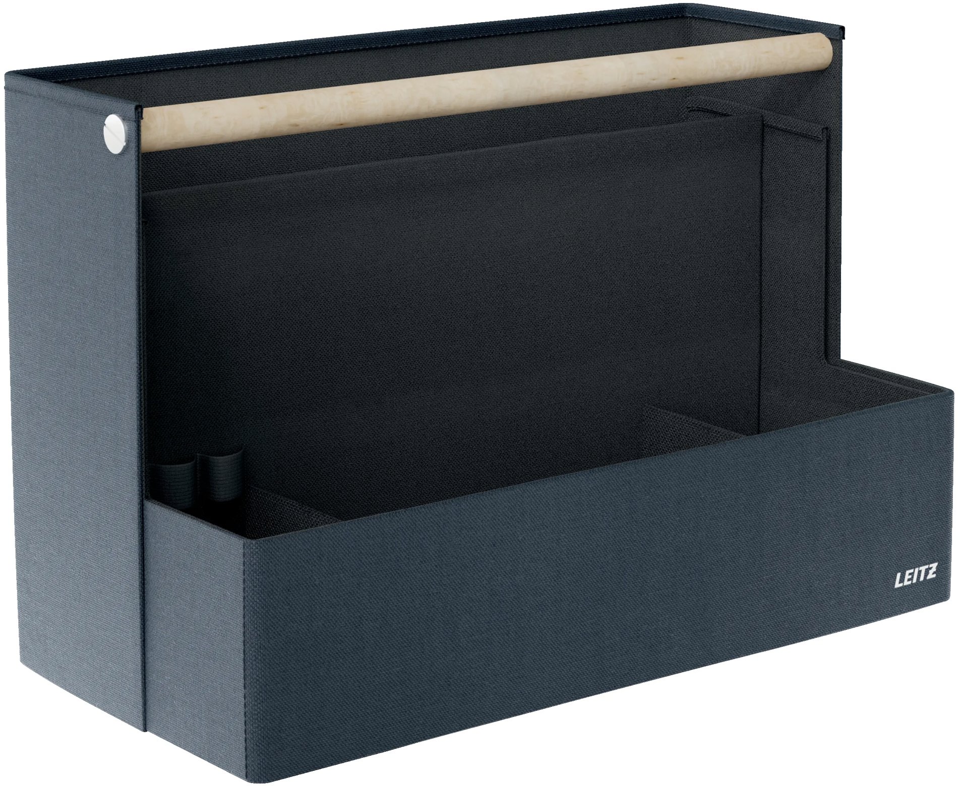 LEITZ Fabric stolný organizér s držadlom na zdieľané pracovné miesto 26 × 38 × 19 cm