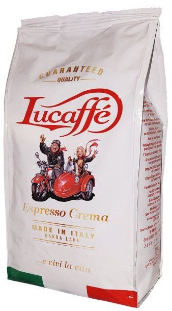 Lucaffé Espresso Crema, zrnková, 1000 g