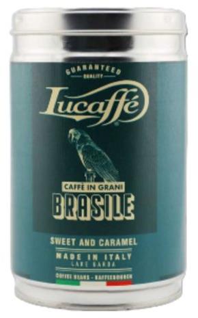 Lucaffé Brasile, zrnková, 250 g