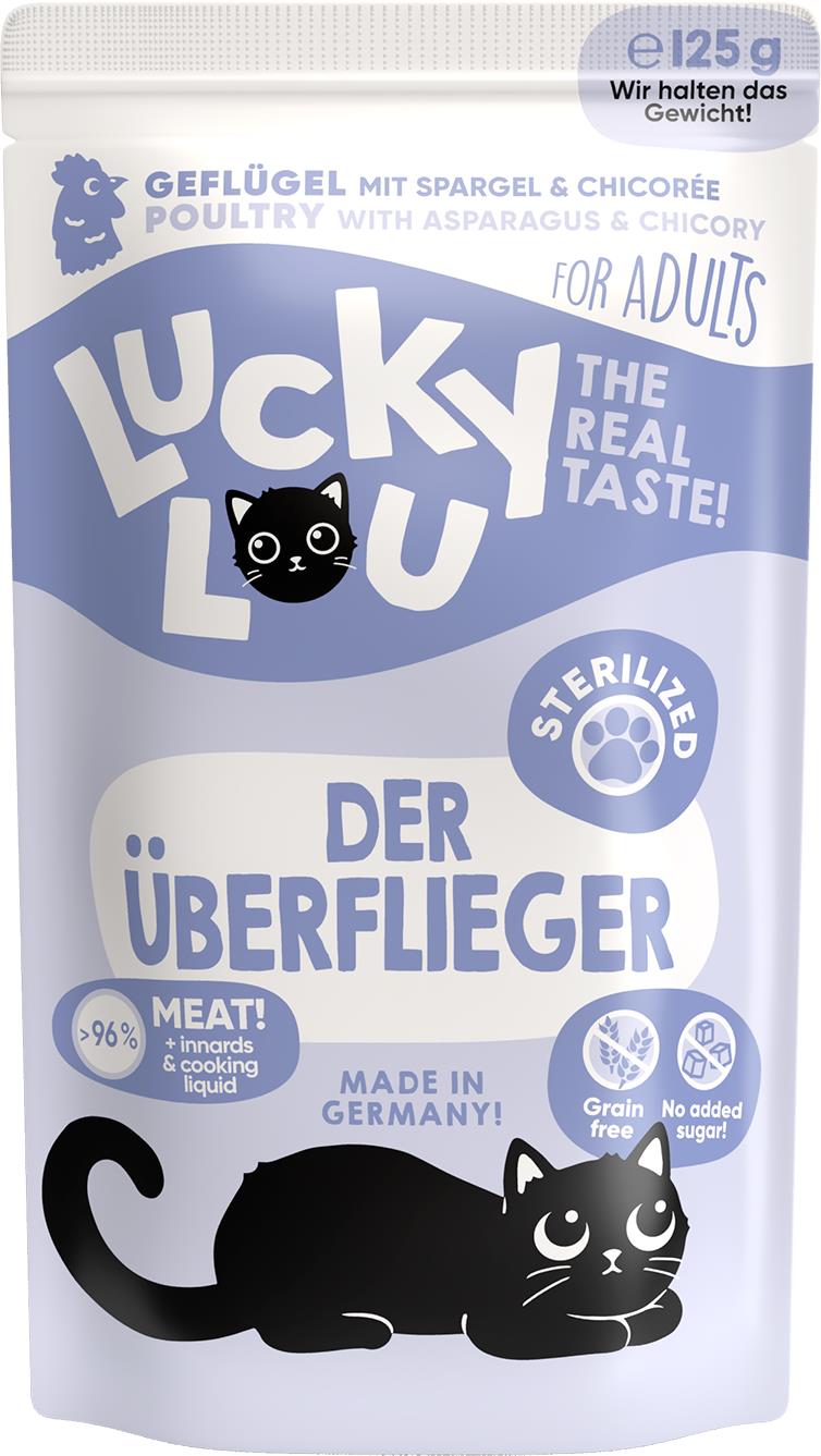 Lucky Lou Lifestage Sterilized s hydinovým mäsom 125 g