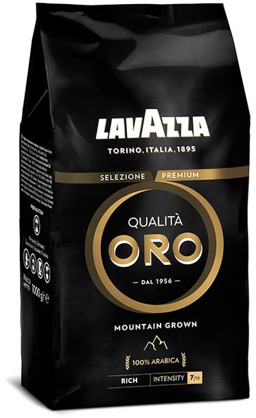 Lavazza Qualita Oro Mountain G, zrnková káva, 1000 g