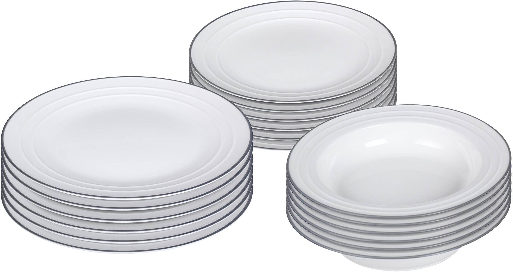 by-inspire Jedálenská súprava 18-dielna z kolekcie Nostalgia