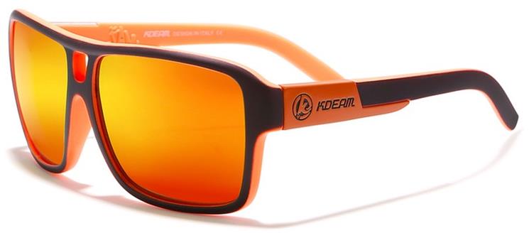 KDEAM Bayonne 4 Black/Orange