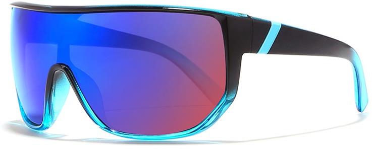 KDEAM Glendale 6 Black & Blue/Multicolor