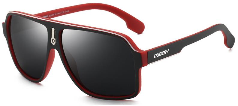 DUBERY Alpine 6 Scrub Red Black/Black