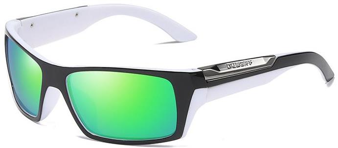 DUBERY Madera 5 slnečné okuliare, Black White/Green