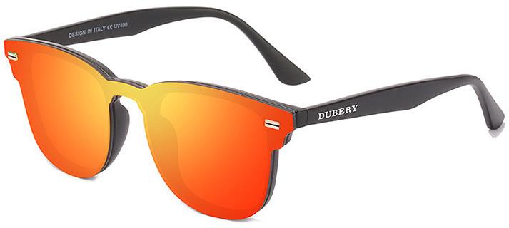 DUBERY Mateo 6 slnečné okuliare, Black/Red