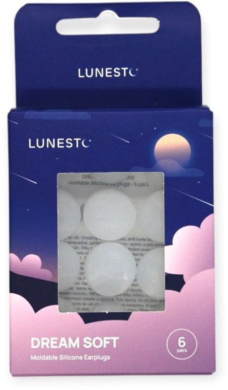 Lunesto Dream Soft Silicone 6 párov, silikónové