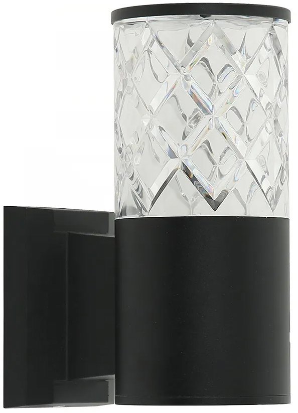 Luxera Prezent Even 1× E27 40 W IP54, vonkajšie nástenné svietidlo, čierne