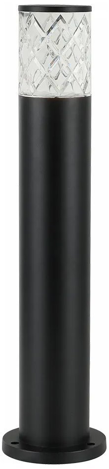 Luxera Prezent Even 1× E27 40 W IP54, záhradné stĺpikové svietidlo, čierne