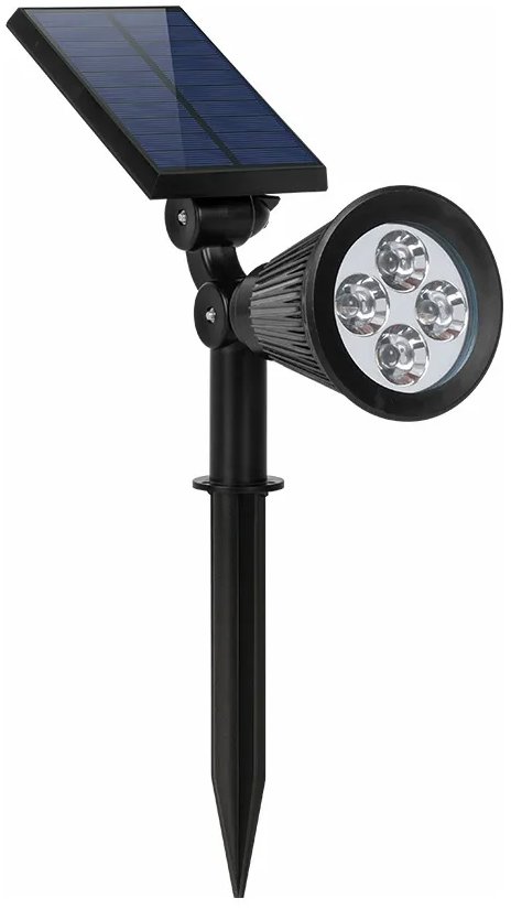 Luxera Prezent Lion LED 2 W, Solárne zapichovacie/nástenné záhradné svietidlo