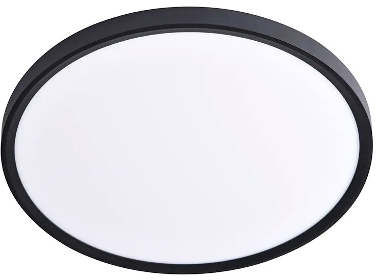 Luxera Prezent Trimo LED 24 W 3CCT stmievateľné, čierne