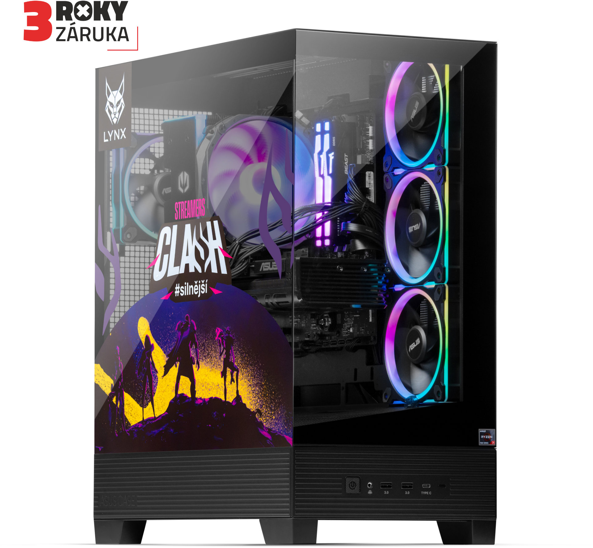 LYNX Streamers Clash Ryzen 7 RX 9070