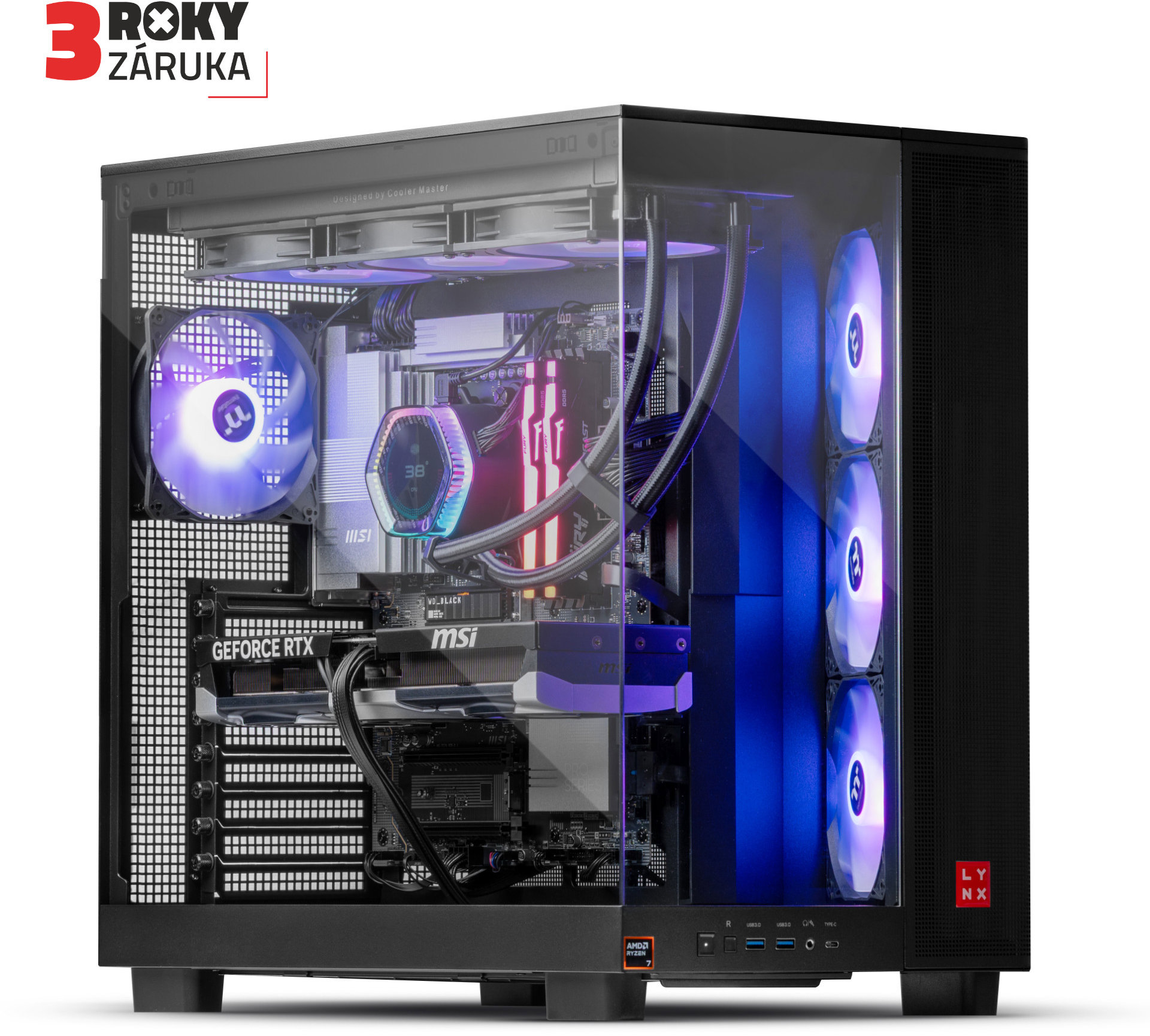 LYNX ULTIMATE Ryzen 7 RTX 5070 Ti