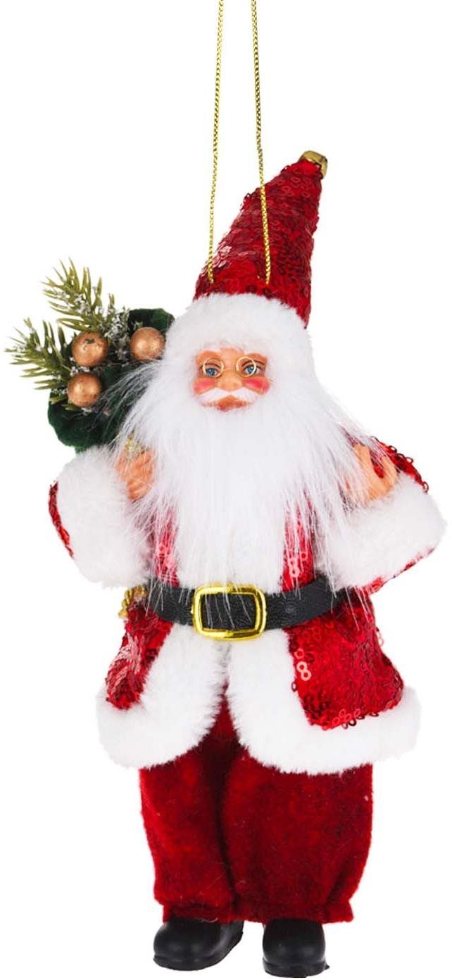 LAALU – Santa na zavesenie s vetvičkami 20 cm