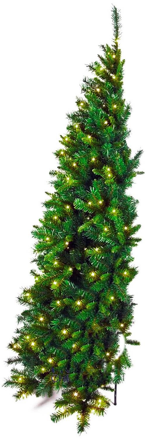 LAALU Polovičný vianočný stromček Narnia 180 cm so SMART LED OSVETLENÍM