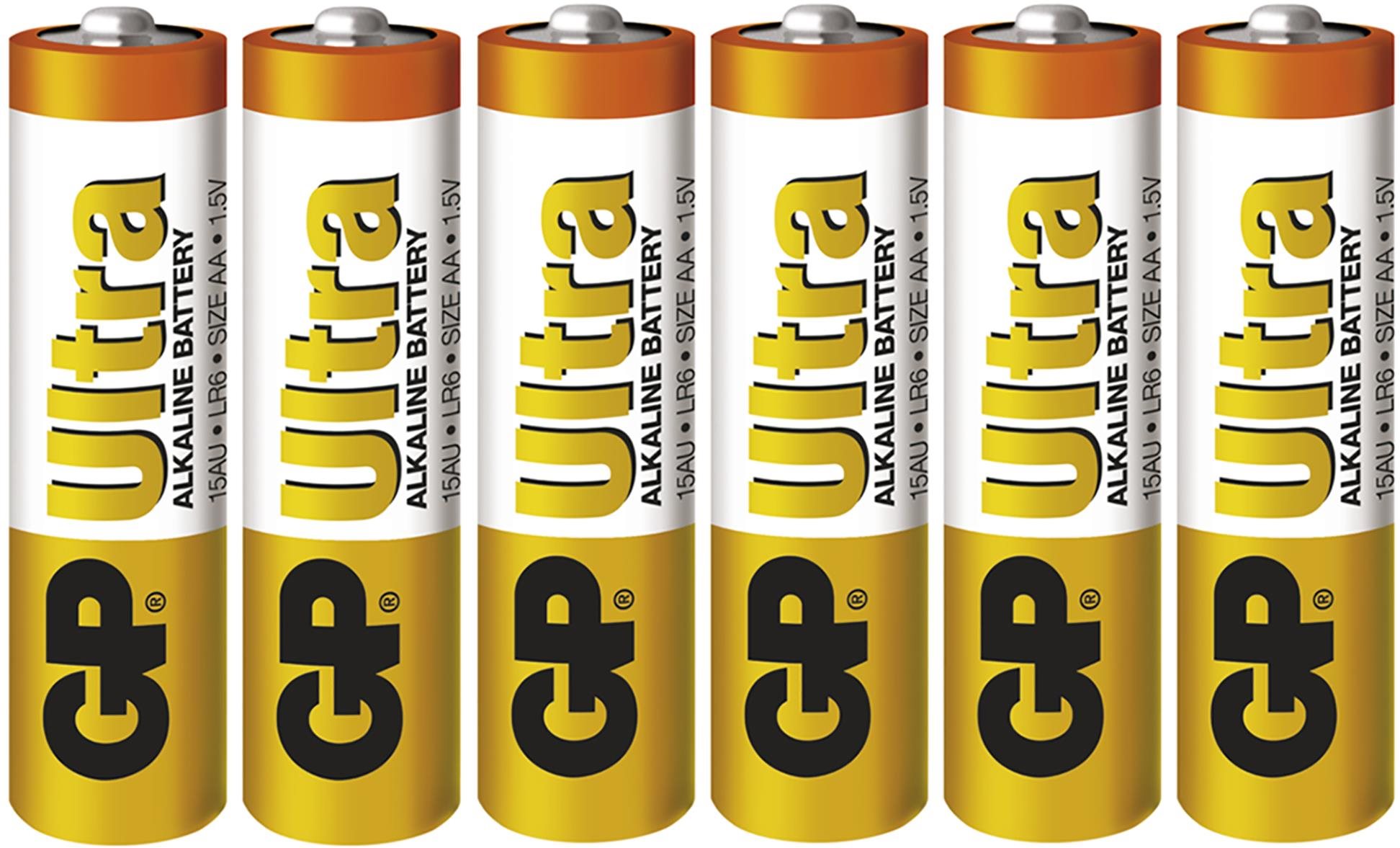 LAALU Batérie 6 ks ULTRA AA – výhodné balenie