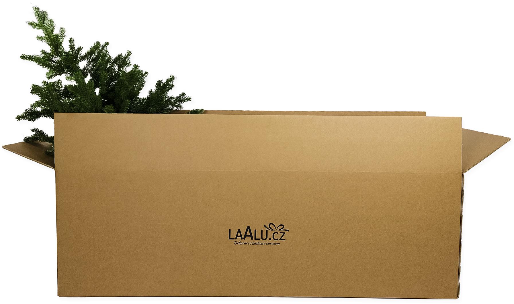 LAALU Škatuľa na vianočný stromček do 150 cm – 120 × 30 × 30 cm