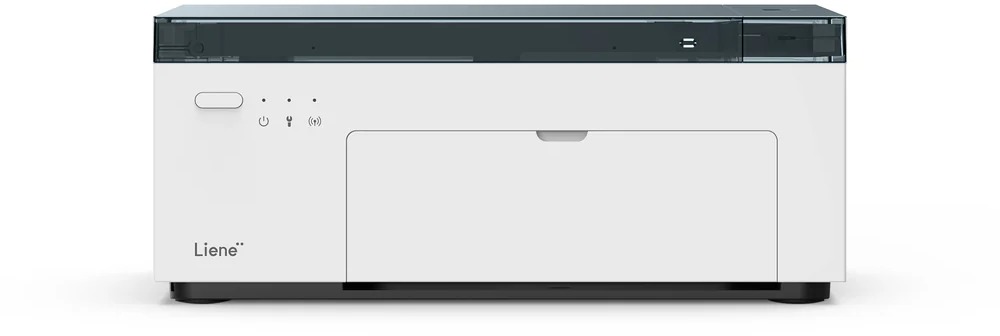 Liene Amber M100 10 × 15 cm (4 × 6 Inch Photo Printer) + 20 ks fotopapiera, atrament, vrátane batéri