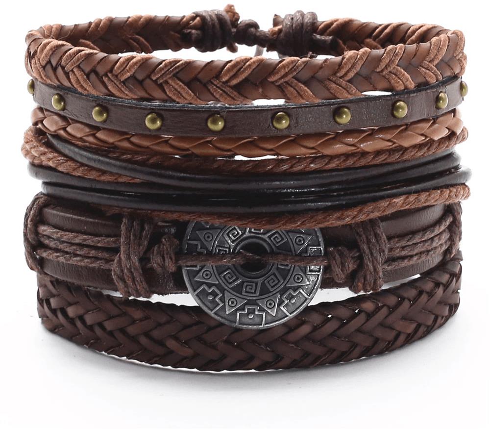 Predator Q1 Kožený náramok – sada 5 ks – Q10