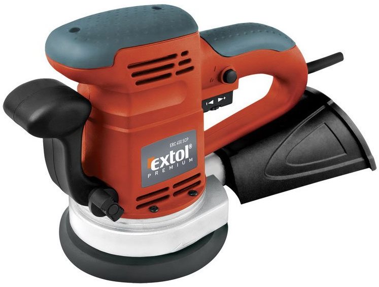 EXTOL PREMIUM brúska excentrická, 125 mm, 150 mm, 450 W, 8894202