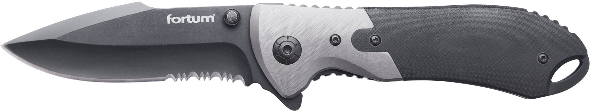 FORTUM Vreckový nôž nerez 207/120 mm 4780300