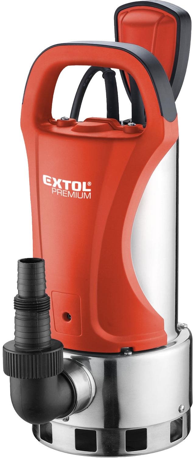 EXTOL PREMIUM čerpadlo ponorné kalové, 1100 W, 18500 l/h, 8895009
