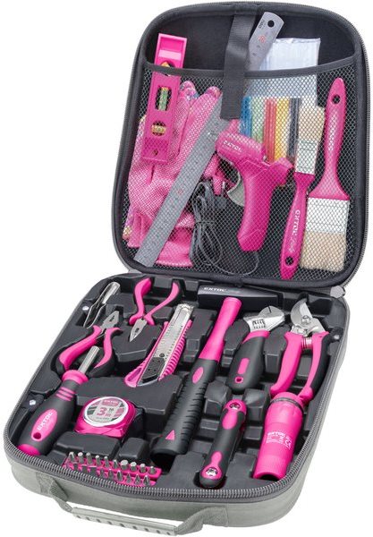 EXTOL LIGHT sada náradia 68 ks, 1/4", CrV, EXTOL LADY, 6593