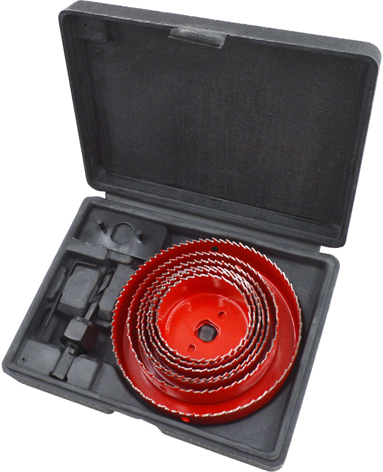 EXTOL PREMIUM vrtáky vykružovacie korunkové, 7 priemerov 64 – 127 mm, 8801607