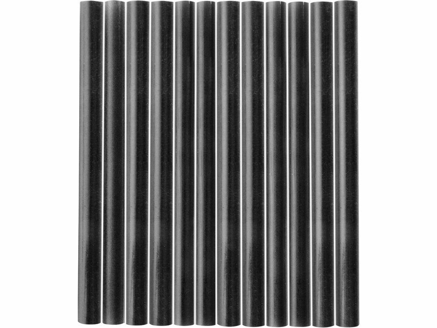 EXTOL CRAFT Tyčinky tavné čierne 7,2 mm, 12 ks 9912