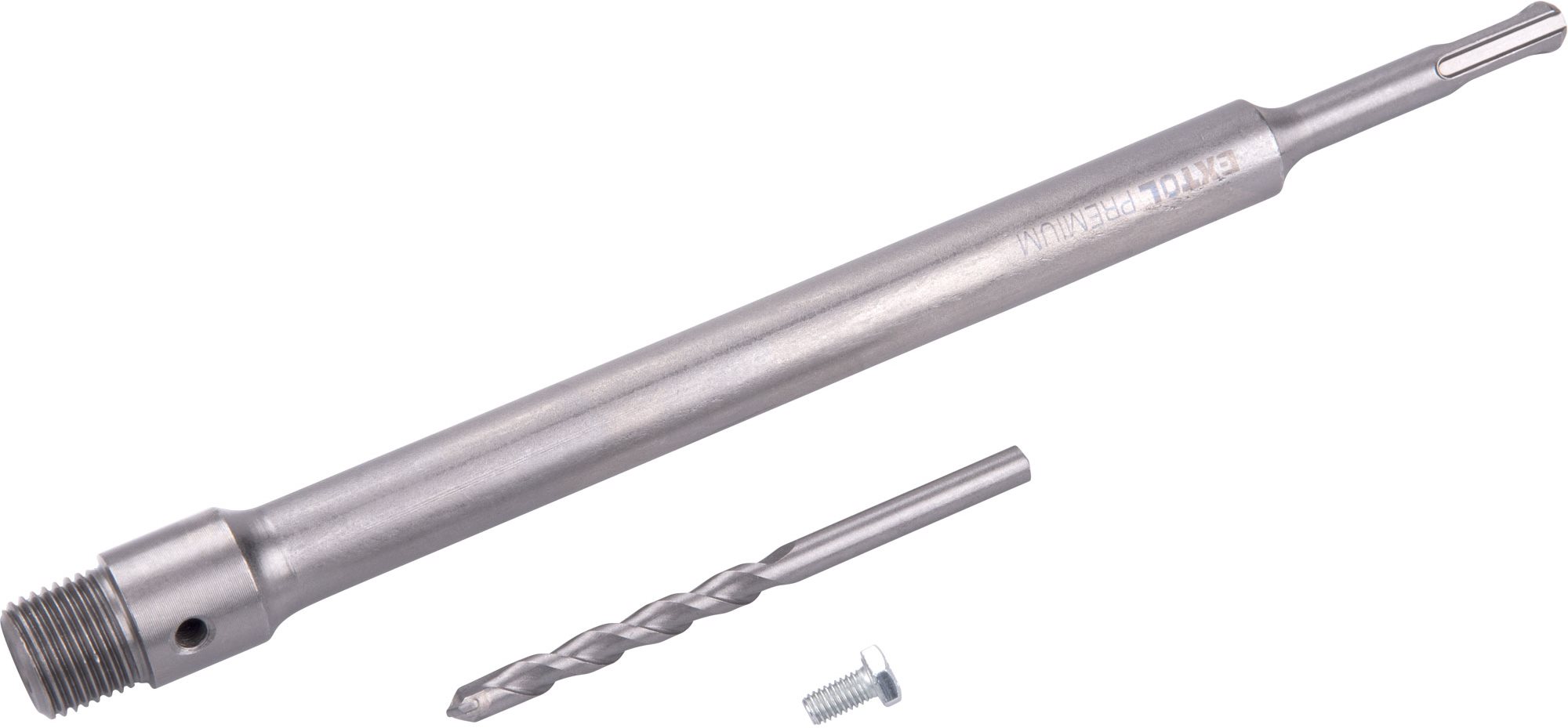 EXTOL PREMIUM stopka upínacia SDS plus s vodiacim vrtákom, 300 mm × M22, 8801949