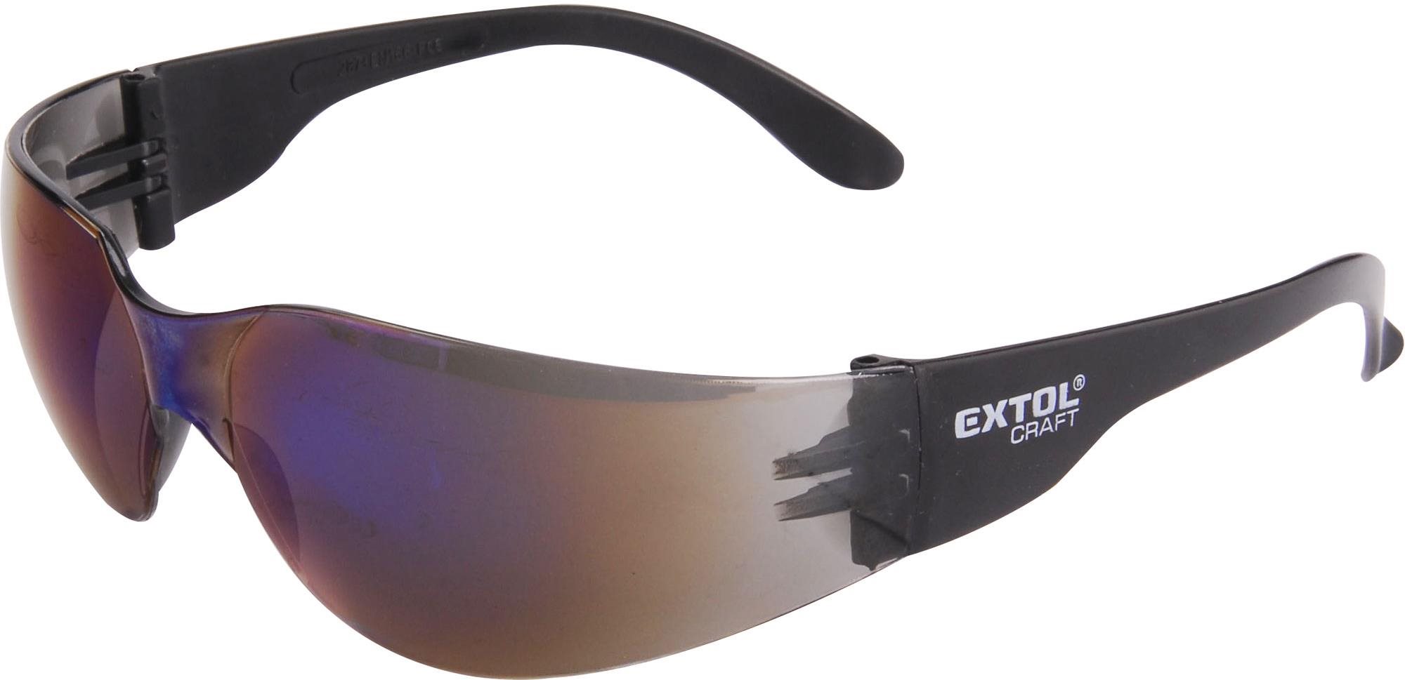 EXTOL CRAFT okuliare ochranné dymové, 97322