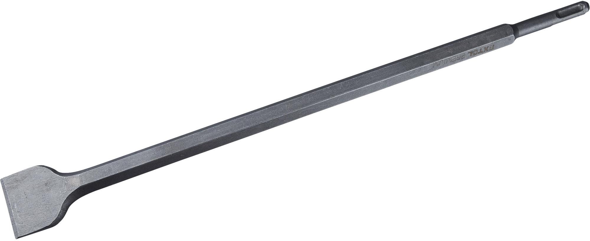 EXTOL PREMIUM sekáč plochý SDS PLUS, 400 × 14 mm, šírka ostria 40 mm 8801503