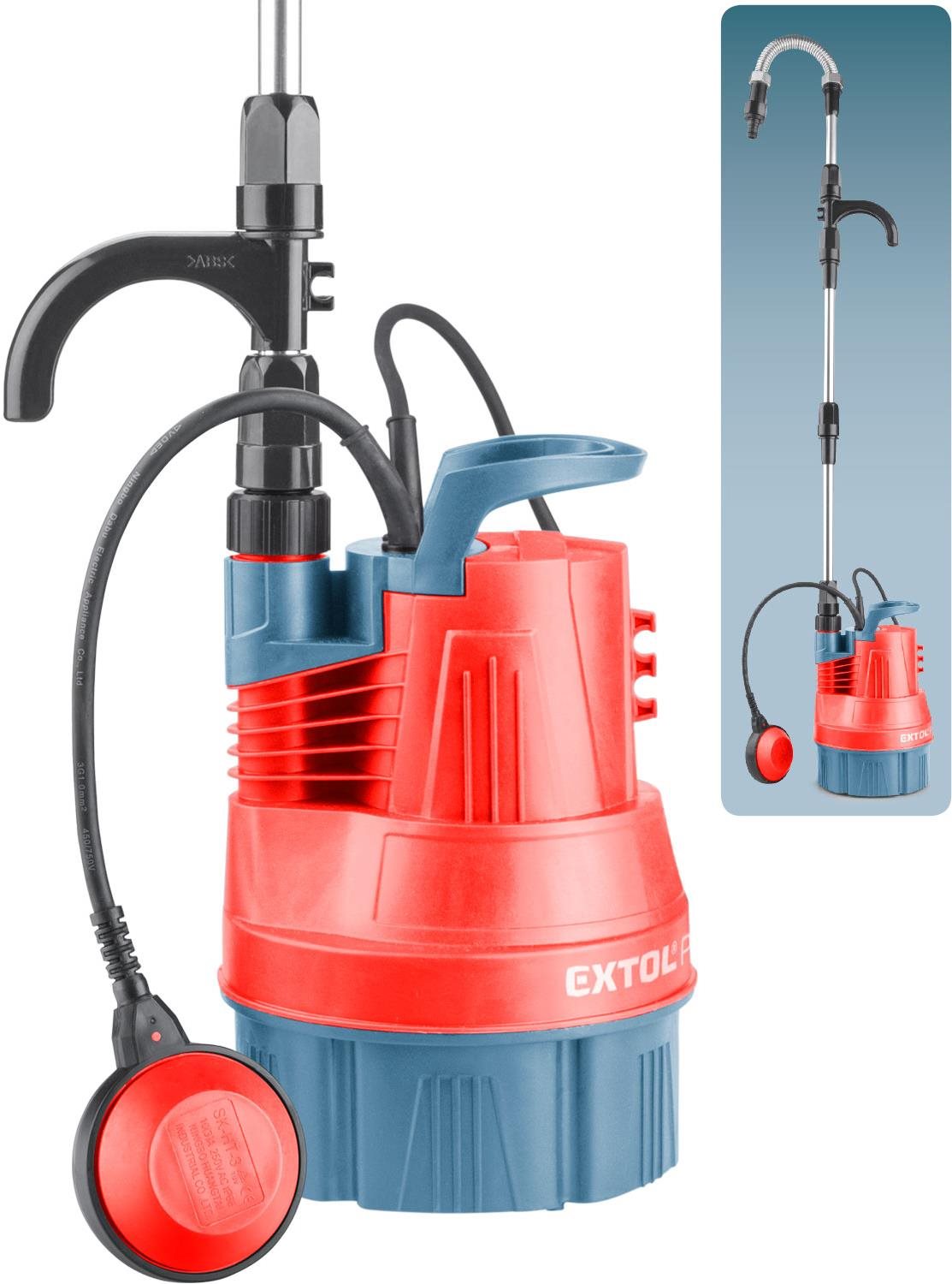 EXTOL PREMIUM čerpadlo ponorné do suda, 8895015