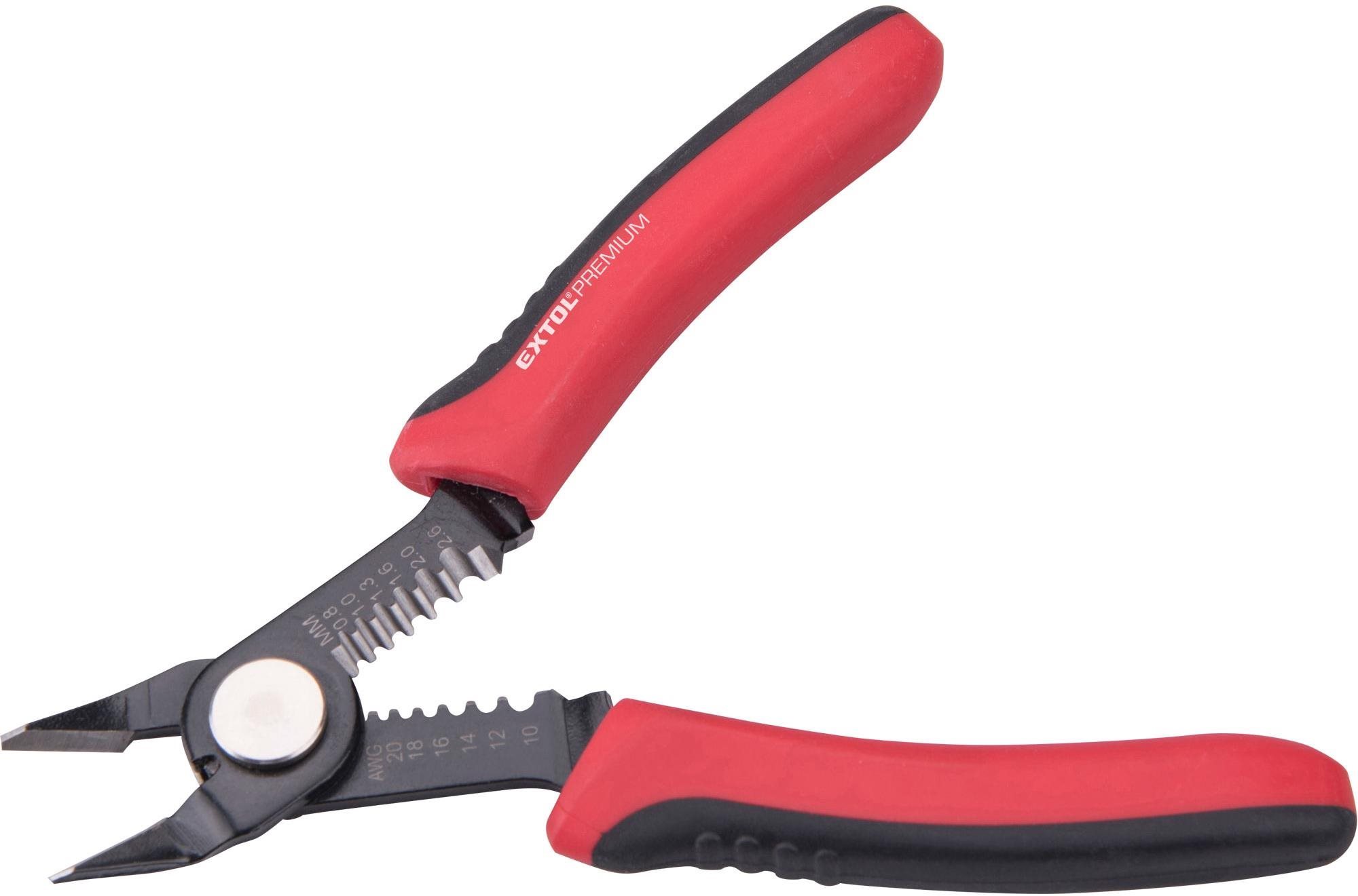 EXTOL PREMIUM kliešte štiepacie bočné/odizolovacie, 150 mm, 8831111