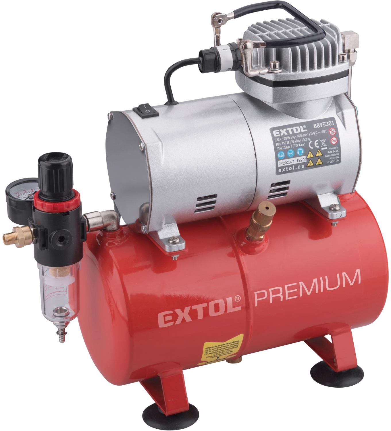 EXTOL PREMIUM kompresor, 150 W, 8895301