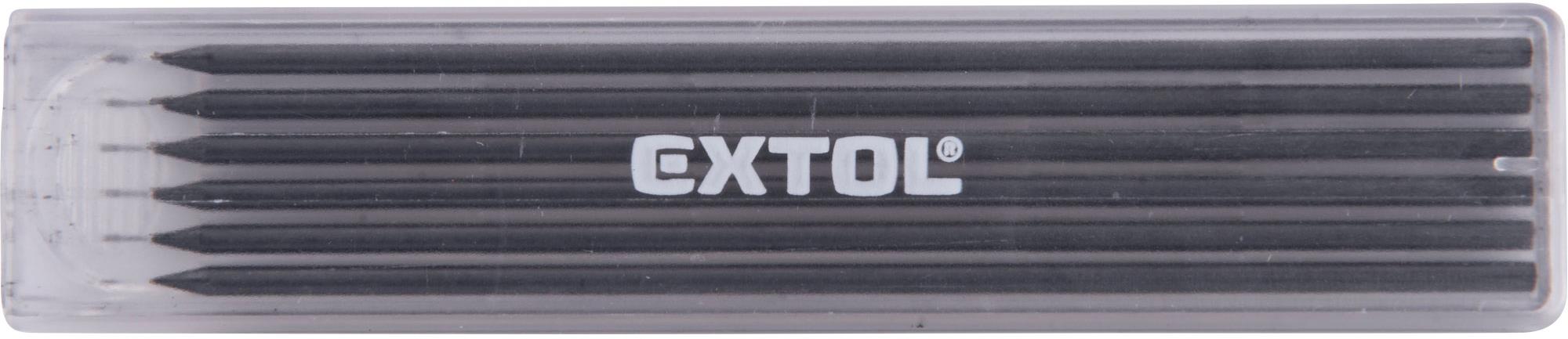 EXTOL PREMIUM náhradné tuhy do značkovača 8853007, priemer 2,8 × 120 mm tvrd. HB, 8853007A
